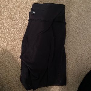 Reversible Lululemon Black Leggings